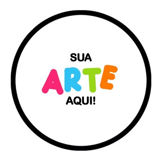 Painel Redondo  PARA TECIDOS PERSONALIZADOS MANDE SUA ARTE / Elástico 50x50ou150x150 em Oferta na Shopee