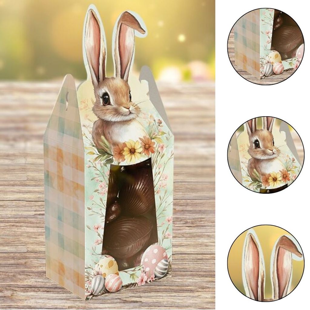 10 EMBALAGEM LEMBRANCINHA PASCOAC/ ORELHA 10X7X18 - PASCOA ENCANTOS 5845 ( IDEIA PÁSCOA 2026 ) em Oferta na Shopee