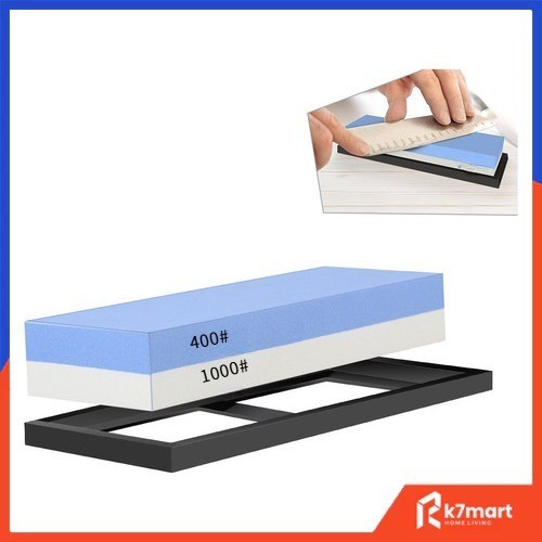 Pedra Afiar Amolador De Dupla Face Profissional Cozinha Faca em Oferta na Shopee