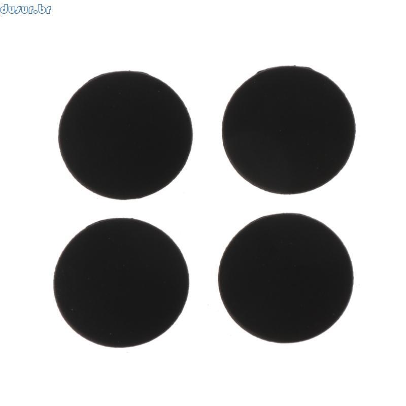 dusur9 4 Pcs Fundo Substituição Para Estojo Pés Borracha Preta Pé A