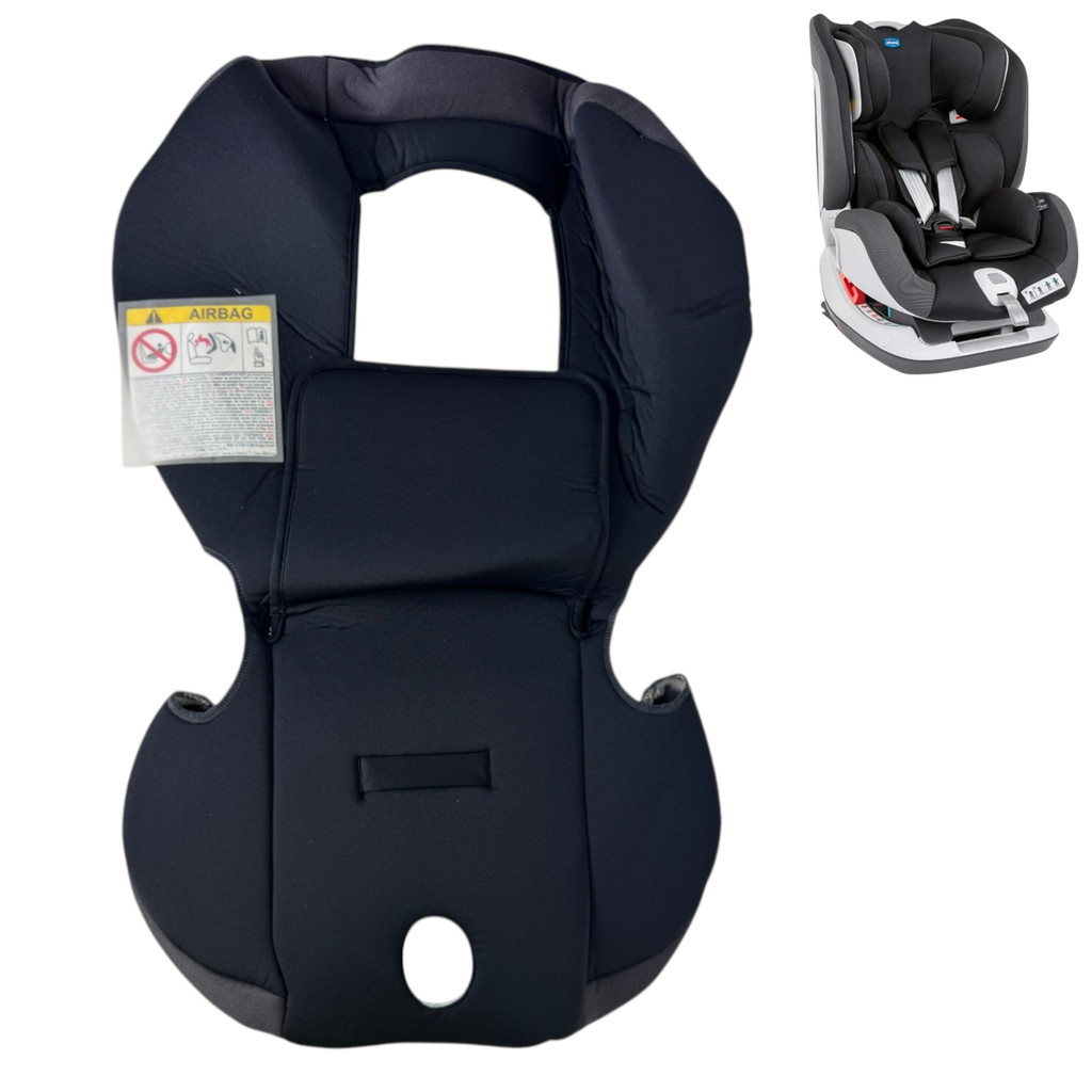 FORRO ESTOFADO CAPA PRETO PARA CADEIRA SEAT UP JET BLACK CHICCO
