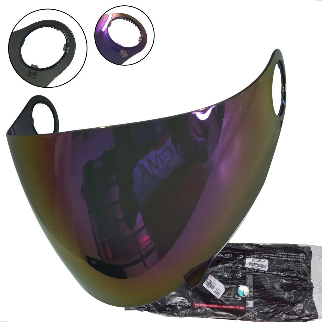 Viseira Anti Risco Camaleão Capacete Agv Blade E Fw3 X Open