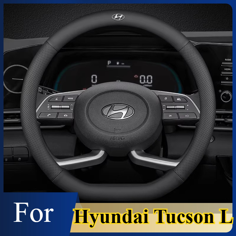 Para Hyundai Tucson L 2023 Capa De Volante Absorção De Choque E Resistente Ao Desgaste Interior De Qualidade De Corrida
