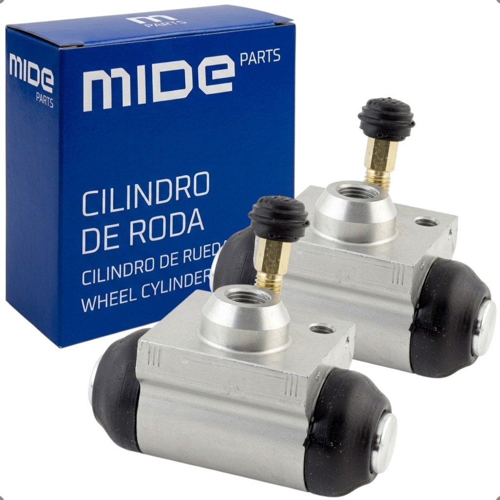 Par Burrinho Freio Traseiro Para Toyota Etios Yaris Fiat Linea 19,05mm Sistema Tambor Mide Parts MDCR044 2unidades