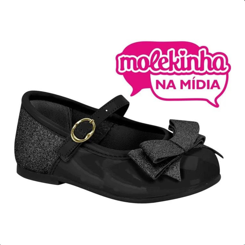 Sapatilha Baby Menina Glitter Molekinha 