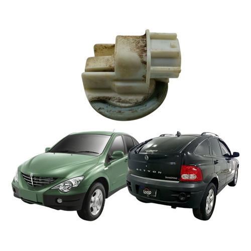 Soquete Pisca Lampada Do Farol Ssangyong Actyon 2008 2013 Branco