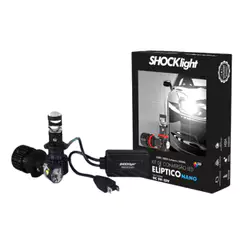 Kit Eliptico Nano H7 5000 Lumens 12V 6500K Shocklight - SLL-H7EP