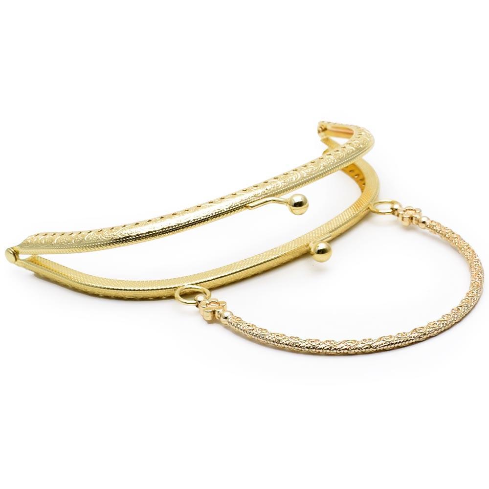 Fecho da Vovó Alcinha 16cm Dourado - XK-1305