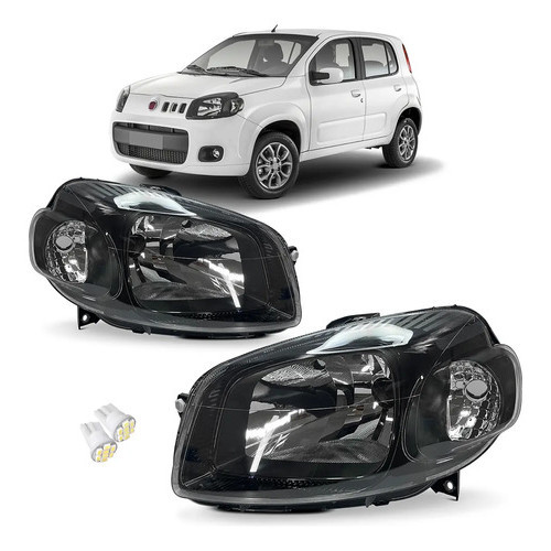 Par Farol Uno Vivace Way 2011 2012 2013 2014 Mascara Negra
