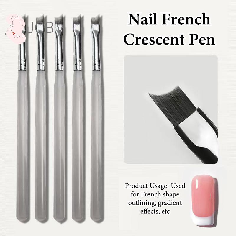 [JCBV] 1 PCS Xadrez Francês Nail Art Pincéis Linha Grade Padrão Caneta De Desenho Para DIY UV Gel Extensão Pintura Supri