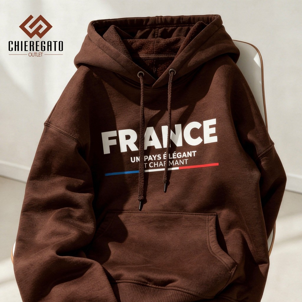 Moletom Canguru Blusa de Frio Estampada Paris FRANÇA Moletom Com Capuz Flanelado Feminino Masculino