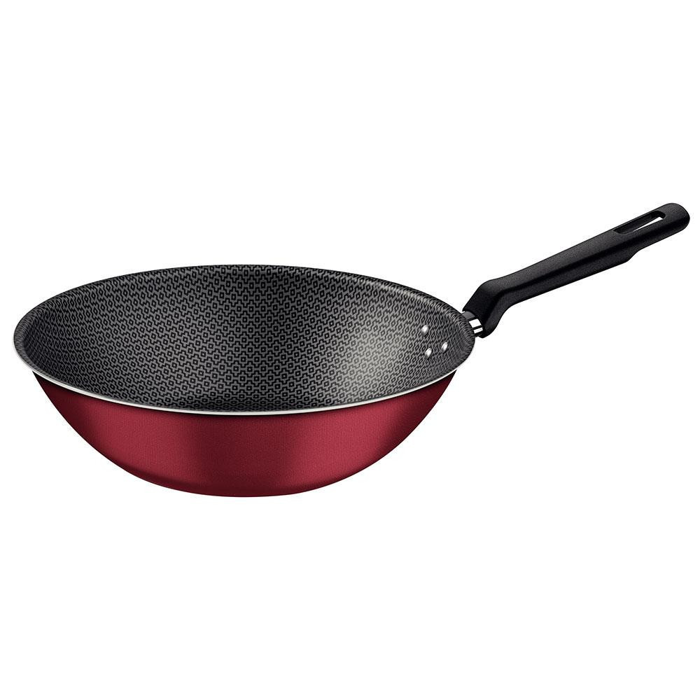Panela Wok Loreto com Revestimento Interno e Externo Antiaderente Starflon Max 28 cm Tramontina