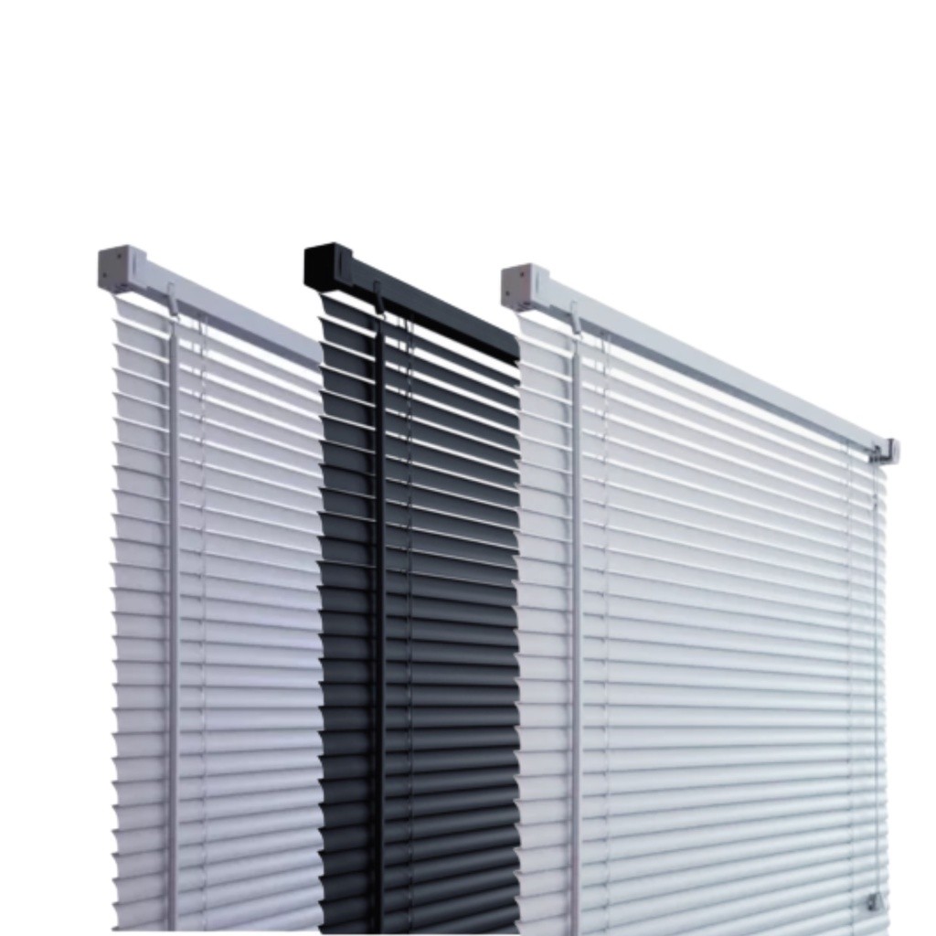 Persiana Horizontal Cortina 100cm ou 120cm largura x 130cm altura PVC Atlas Primafer