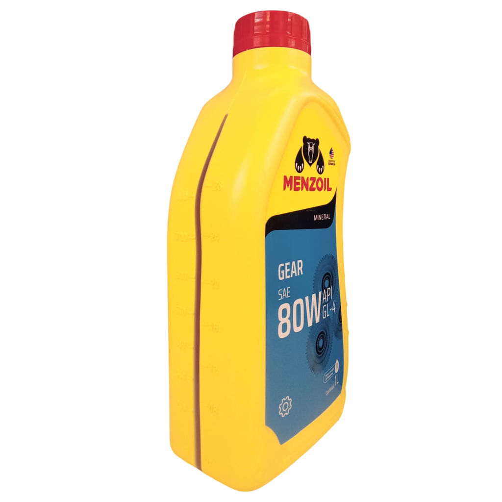 Óleo Mineral Para Caixa Transmissão Gear 80W - 1L — imagem 2 de 2