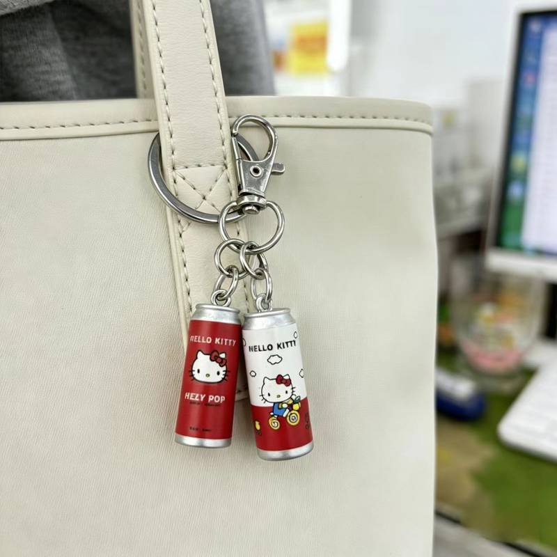 Simulation Miniature Cans Cute Shape Unique Handbag Pendant OkXB