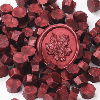 100pcs Contas De Vedação De Cera Octogonal-025 em Oferta na Shopee