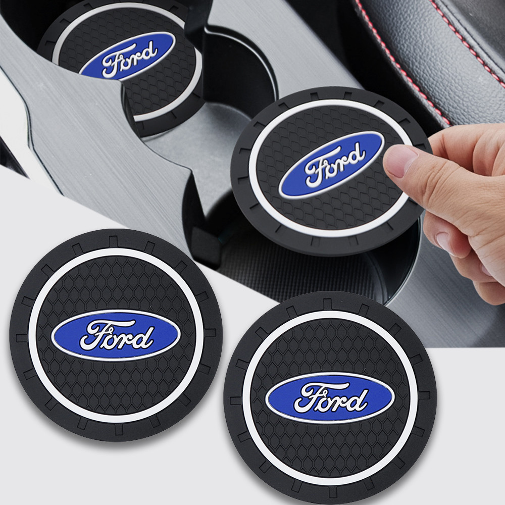 Porta-Copos De Silicone Para Carro , Tapete Antiderrapante Bebidas , Ford Kuga transit Ecosport ESCORT Fiesta Mk7 Focus