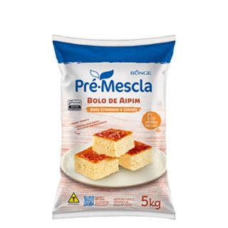 Mistura para Bolo de Aipim Cremoso 5kg Pré-Mescla Bunge em Oferta na Shopee