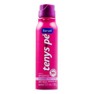 Kit C/3 Talco Aerossol Tenys Pé Baruel WOMAN  150ml em Oferta na Shopee