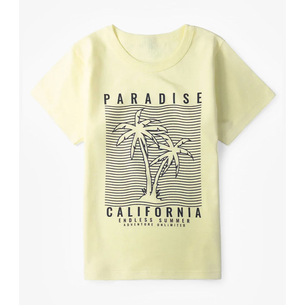 Detalhes do Conjunto Infantil Menino Paradise Select Amarelo
