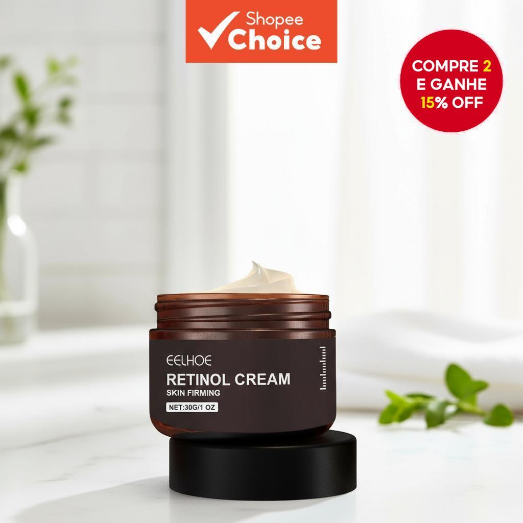 Eelhoe Creme de Retinol - Antirrugas, Firmador, Clareador e Hidratante Facial em Oferta na Shopee