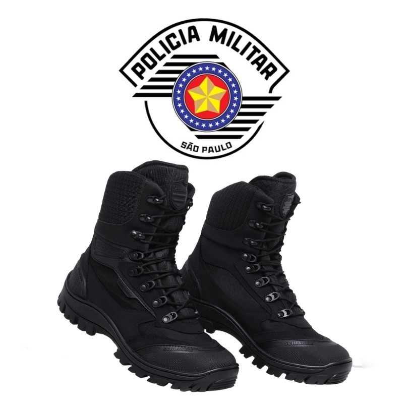 Bota Coturno Militar Tatico Policia Militar Samu Car PM