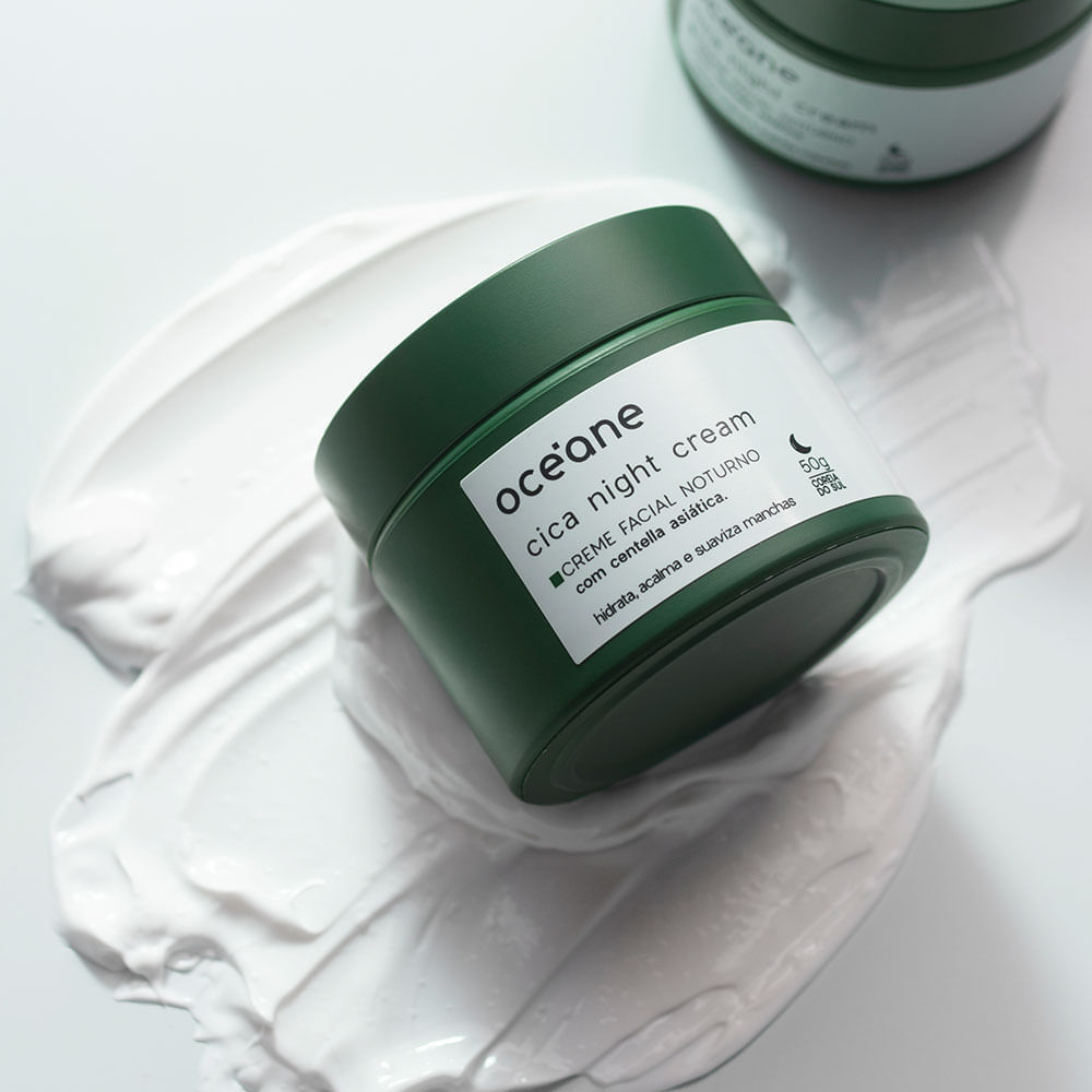 Detalhes do Creme Facial Noturno - Cica Night Cream 50g