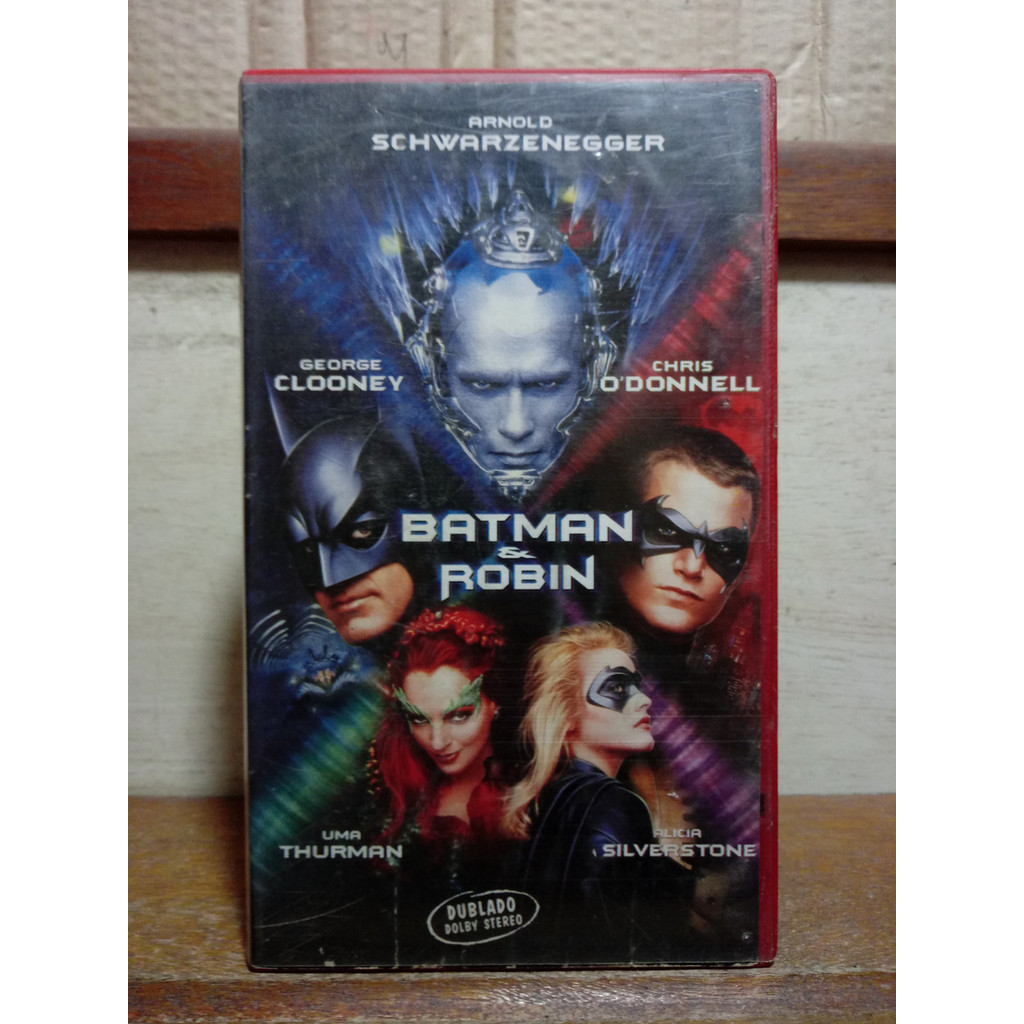 vhs Batman E Robin - Alicia Silverstone
