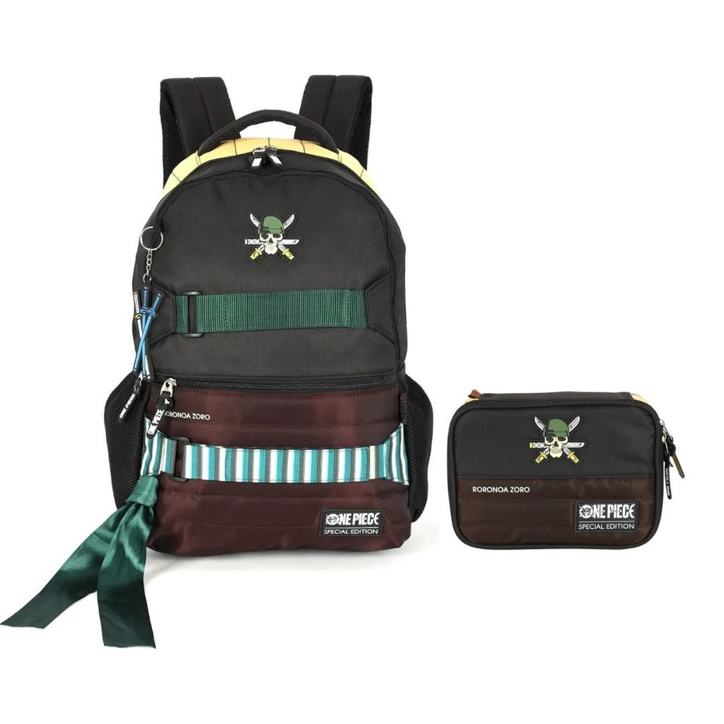 Kit Mochila de Costas Laptop Estojo Box One Piece MJ49811OP em Oferta na Shopee