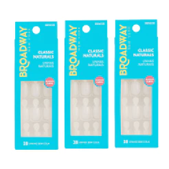 Kit Unha Natural Quadrado Curto Com Aba 3 un - Broadway New York
