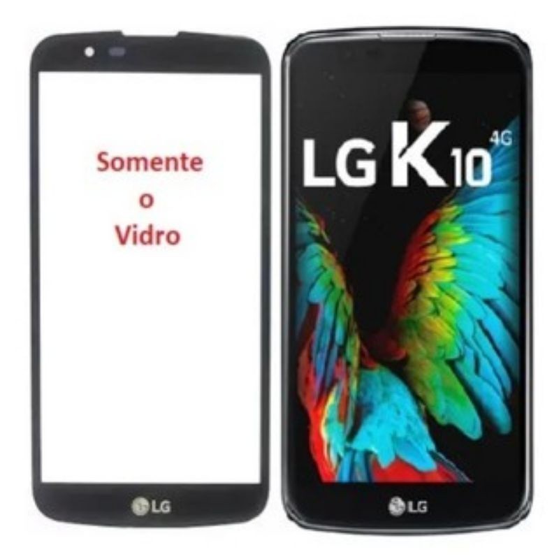 Tela De Vidro  K10 2016 K430 - Pronta Entrega - A - Entrega Flash