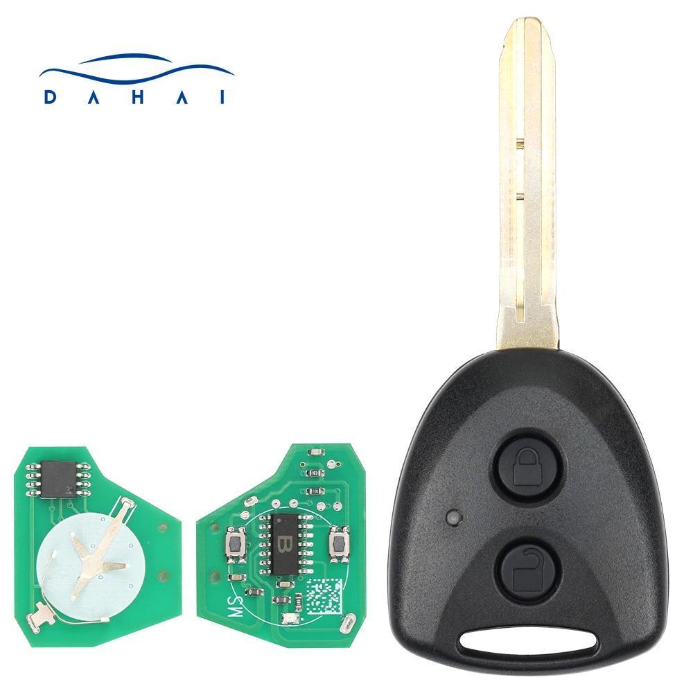 dahai Chave Do Carro 433MHz Fob Para Toyota AVANZA 2016 2017 2018 G Chip Wigo Grande Daihatsu Xenia Alza Myvi Axia