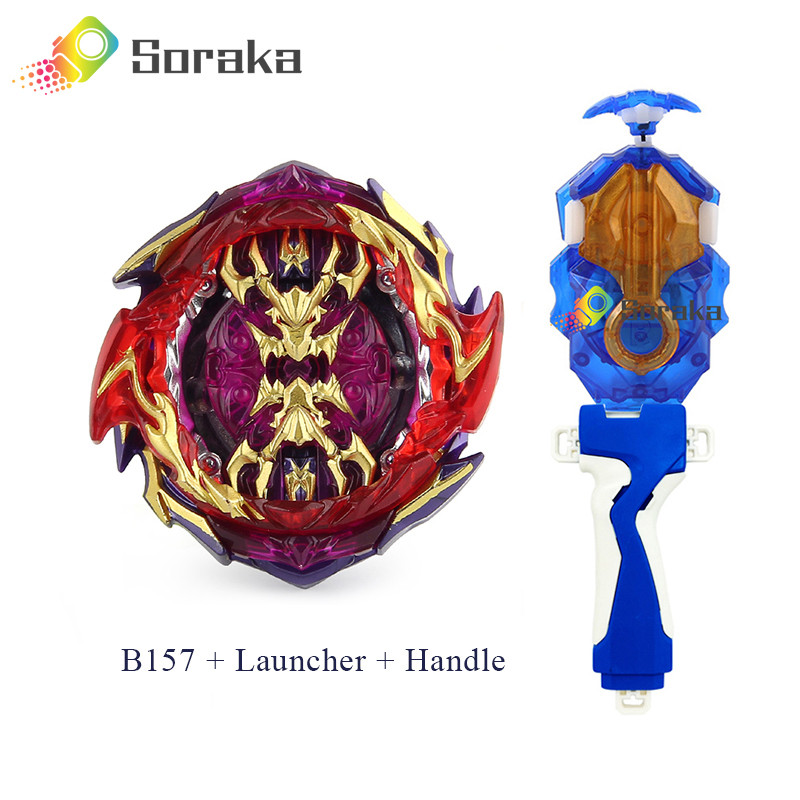 Soraka Beyblade Burst Starter Set B-157 Bigbang Genesis Dentro Da Alça Do Lançador Para Criança Menino