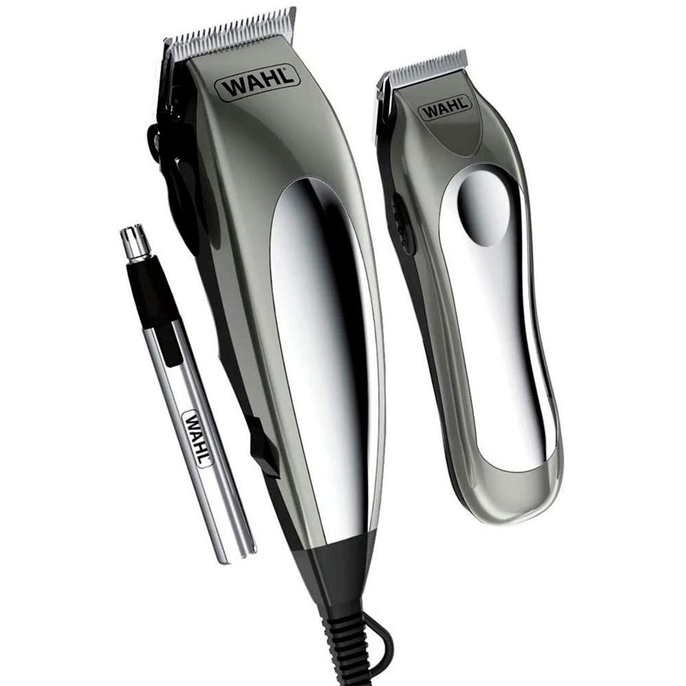 Kit Máquina de Corte e Aparadores Wahl Deluxe Groom Pro 127V com 21 Peças