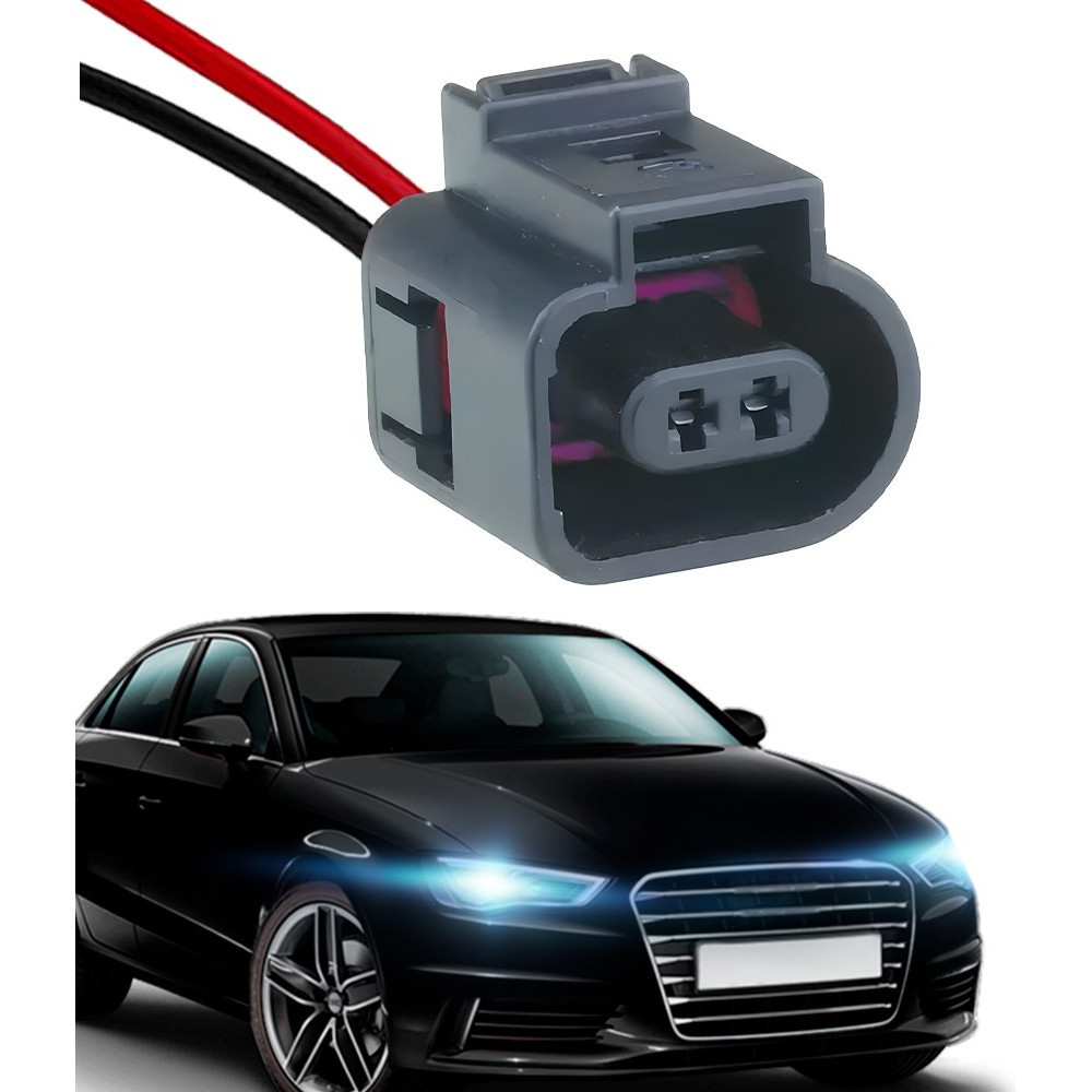 01 Chicote Plug Sensor Pressão Direção Hidráulica Vw Audi Tc 1156