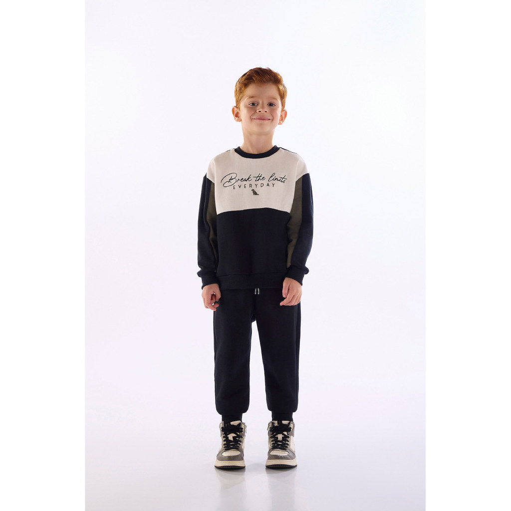 Conjunto Moletom Blusão e Calça Quimby