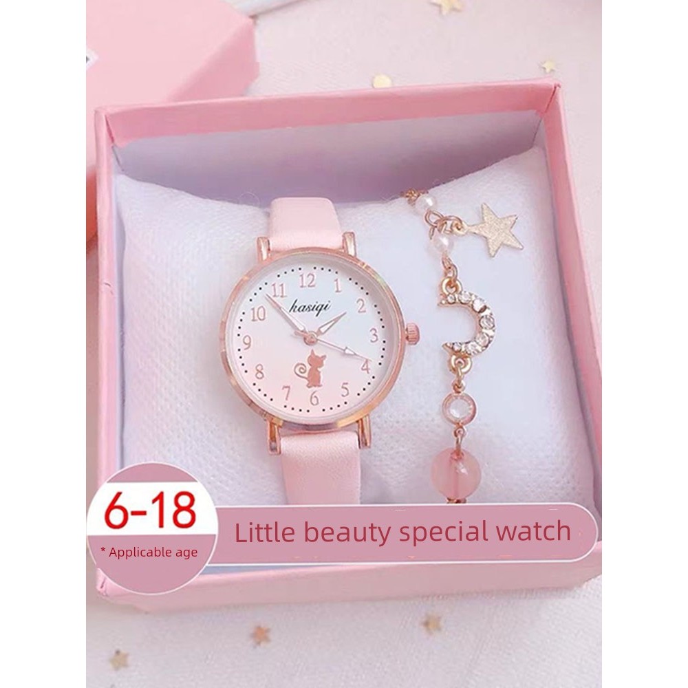 relogio feminino pequeno relogio feminino luxo Relógio infantil feminino apenas relógio tempo à prova d'água resistente