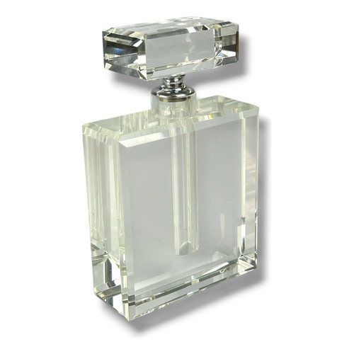 Perfumeiro Em Cristal 3kg Maciço Lapidado - Relíquia Transparente