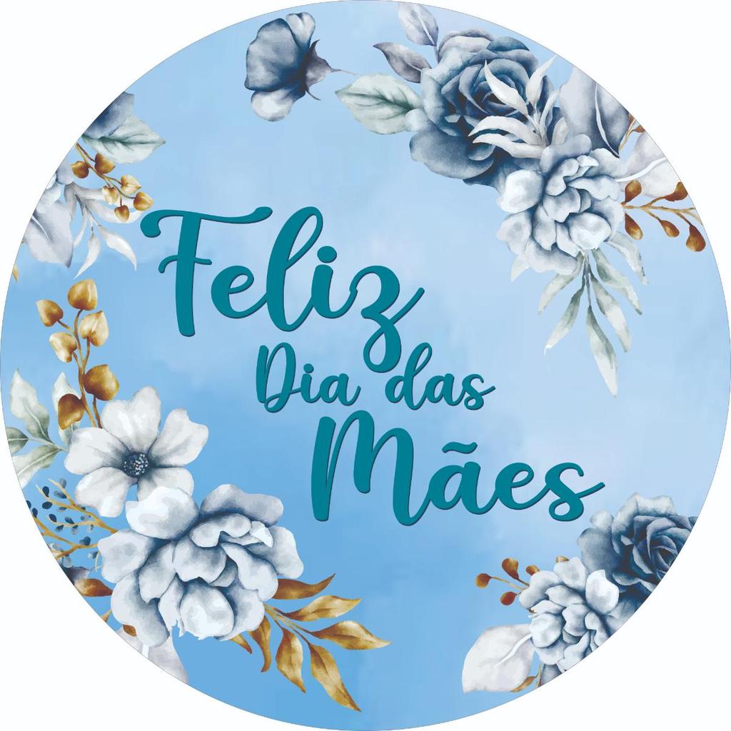 Capa Mini Painel 50x50 Personalizado para Decoração de Festa - DIA DAS MÃES em Oferta na Shopee