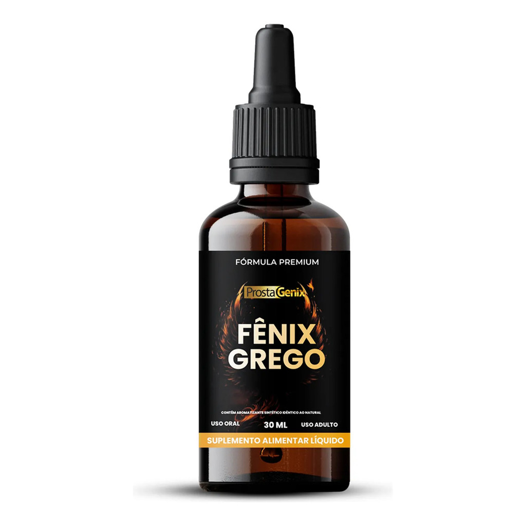 1x Fenix Grego Gotas 30ml Original - Formula Avançada