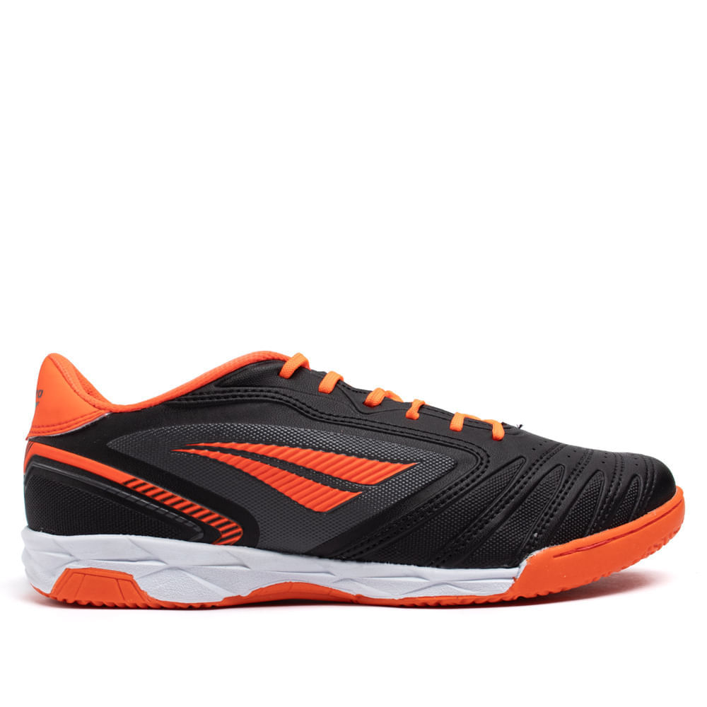 Chuteira Futsal Penalty Brasil 70 Y-1 Preto/coral em Oferta na Shopee