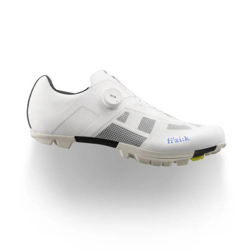Sapatilha Ciclismo MTB Gravel Off-Road Competitivo Fizik Proxy Branca