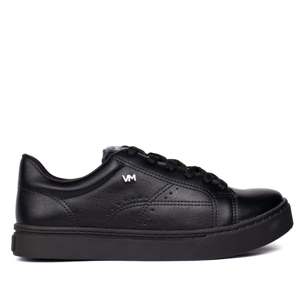 Tênis Feminino Via Marte Napa Casual Preto