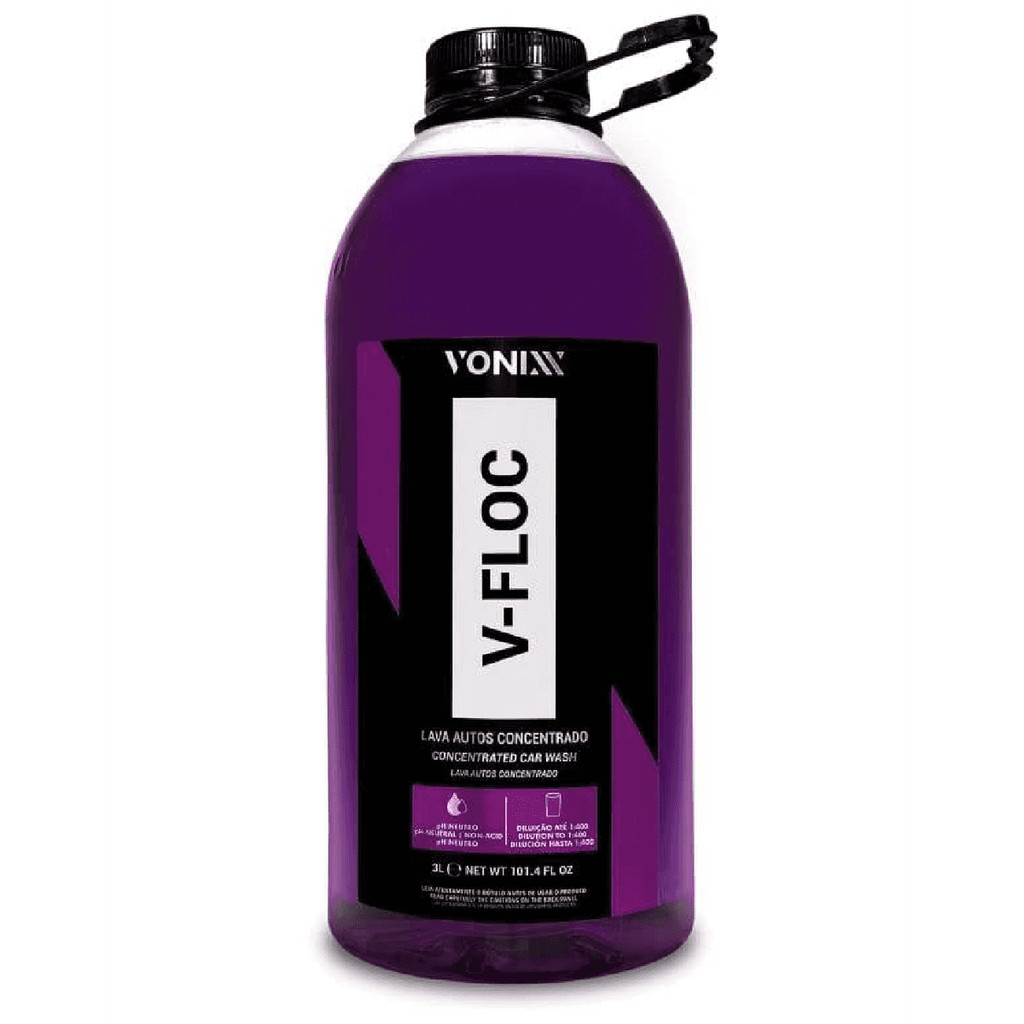 SHAMPOO LAVA AUTOS V-FLOC 3L VONIXX 2011081