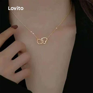 Lovito Colares metálicos LCS31A6 em Oferta na Shopee