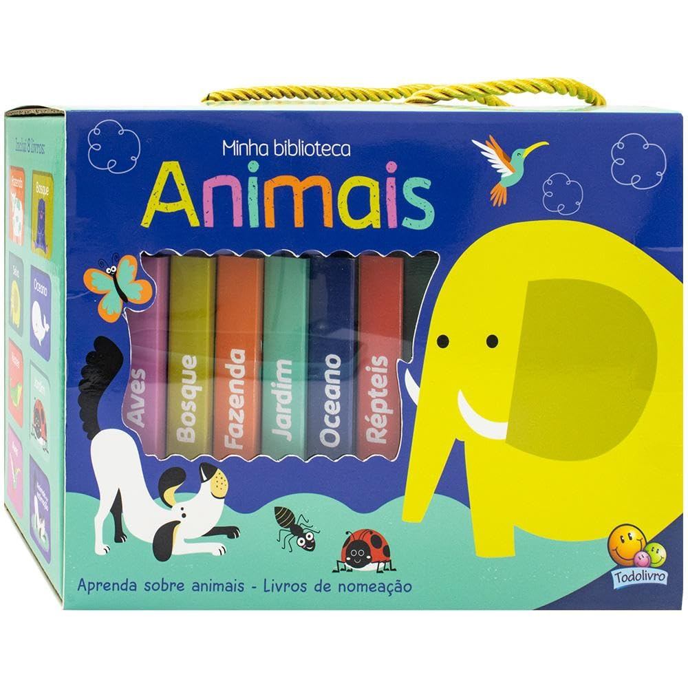 Minha Biblioteca | Animais | Box 8 Livros