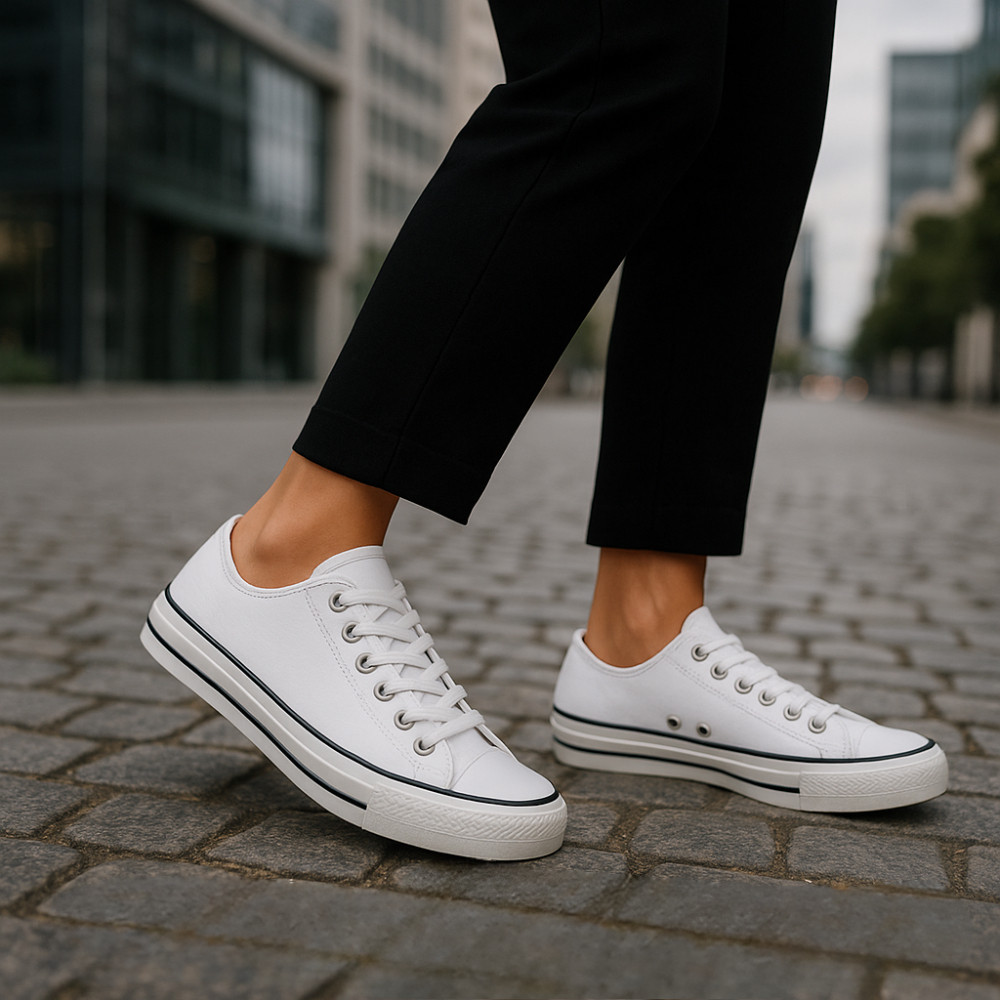 Tênis Casual Feminino Estiloso Confortável Leve Moda Dia a Dia Passeio Urbano 2025
