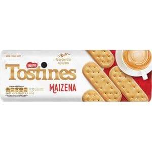KIT COM 2 UNIDADES - Biscoito Tostines Maizena 200g