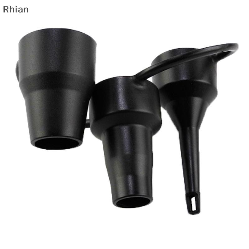 [Rhian] Bocal De Bomba De 3 Tamanhos Adaptador De Inflador De Ar Bicos De Reposição Da Carregamento Do Soprador COD em Oferta na Shopee