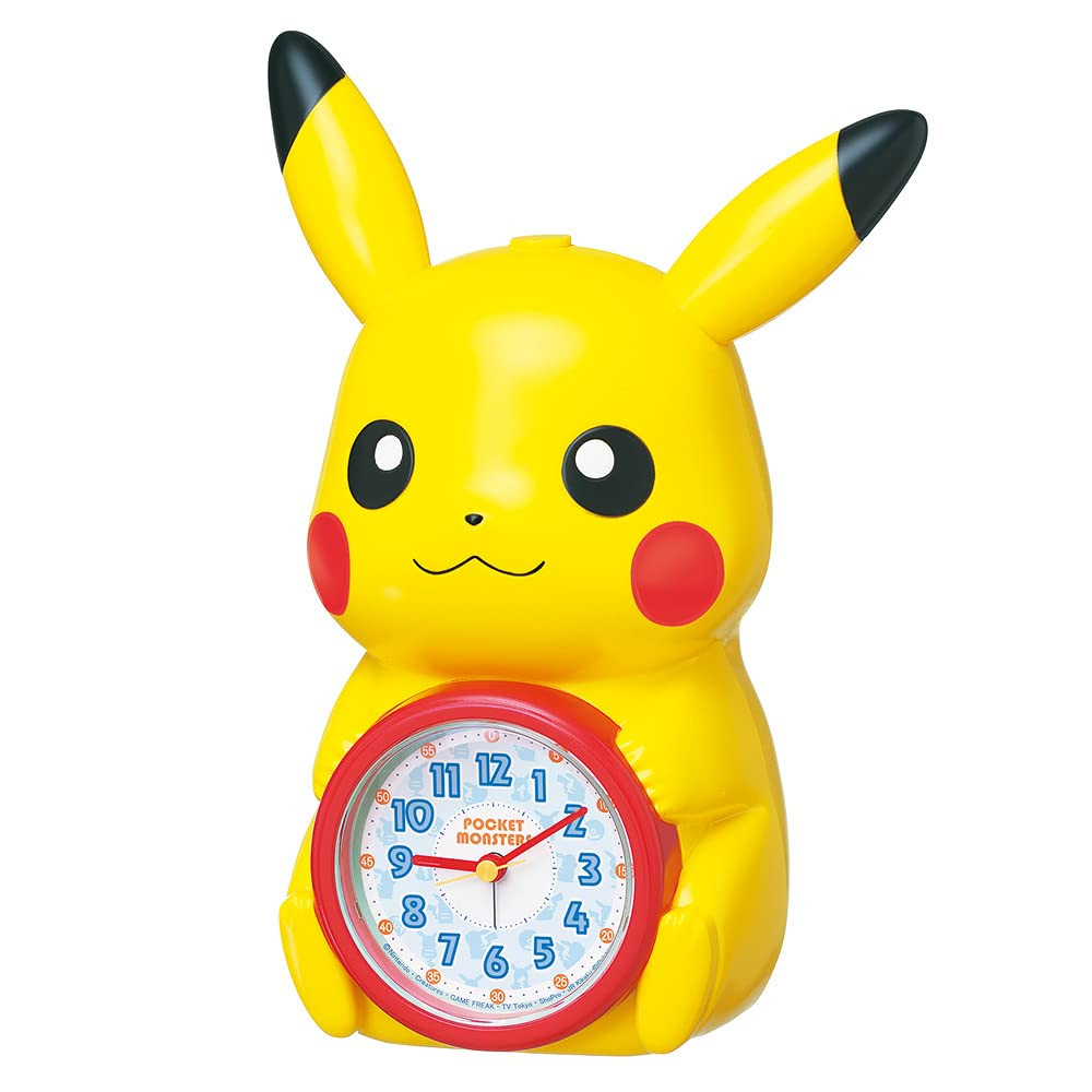 Relógio despertador Seiko Pikachu, relógio de mesa, 232×159×121mm JF384A